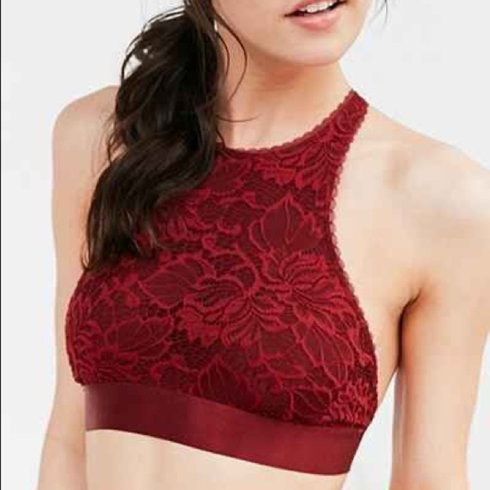 Urban Outfitters High Neck Lace “Katia” Bralette